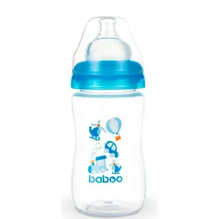Бутылочка Baboo Transpor Силикон 230 мл 3м+