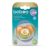 Соска-пустышка Baboo Flora 0 м+ симметричная - фото 4