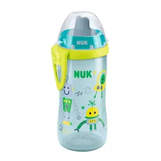 Поильник Nuk 300 мл Flexi с 18 мес насадка-трубочка