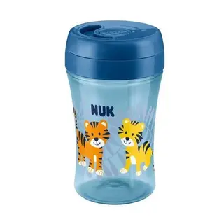 Поильник Nuk 300 мл Fun с 18 мес насадка-трубочка