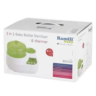 Стерилизатор-подогреватель бутылочек и детского питания 3 в 1 Ramili BSS250