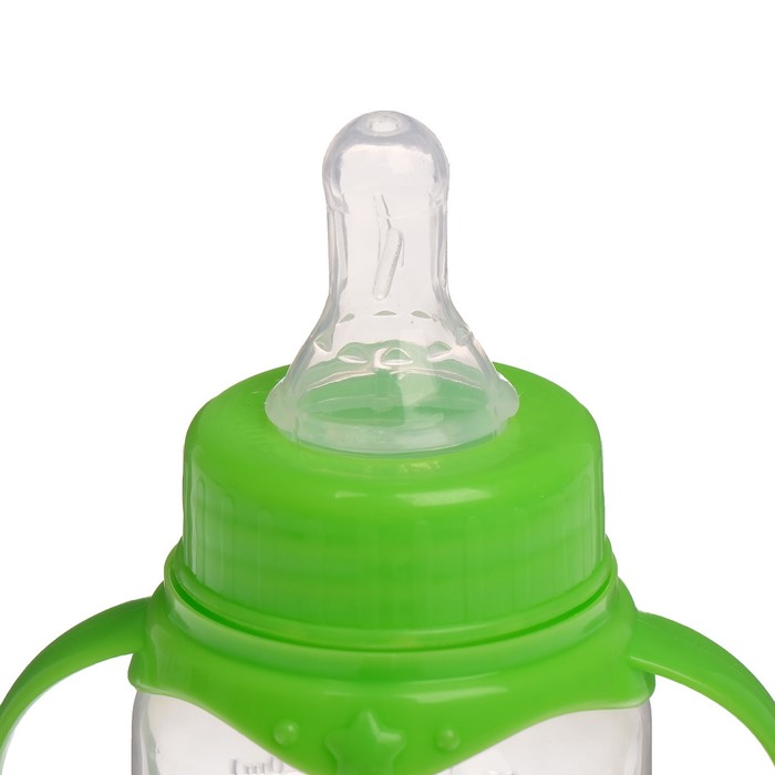 Подарочный детский набор «Лисичка Соня»: бутылочка для кормления 150 мл + нагрудник детский непромокаемый из махры 
