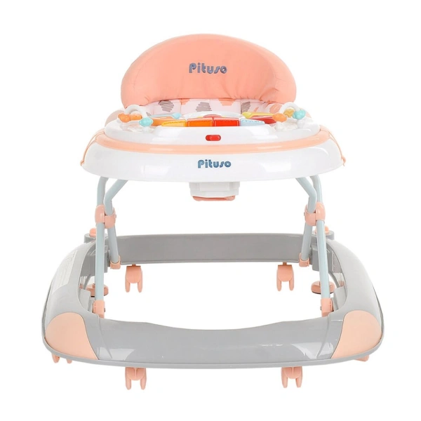 Ходунки Pituso Веселая Ферма Pink/Grey - фото 3