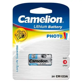 Фотолитиевая батарейка Camelion CR 123 A-3V (1шт)