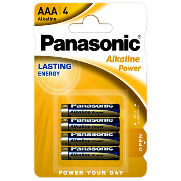 Батарейка Panasonic Alkaline Power LR03APB/4BP