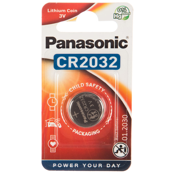 Panasonic батарейкасы CR-2032EL/1BP