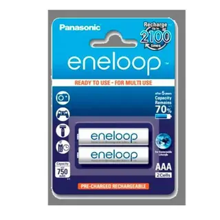 Аккумулятор Panasonic Eneloop BK-4MCCE/2BE 750 mAh/2BP тип AAA