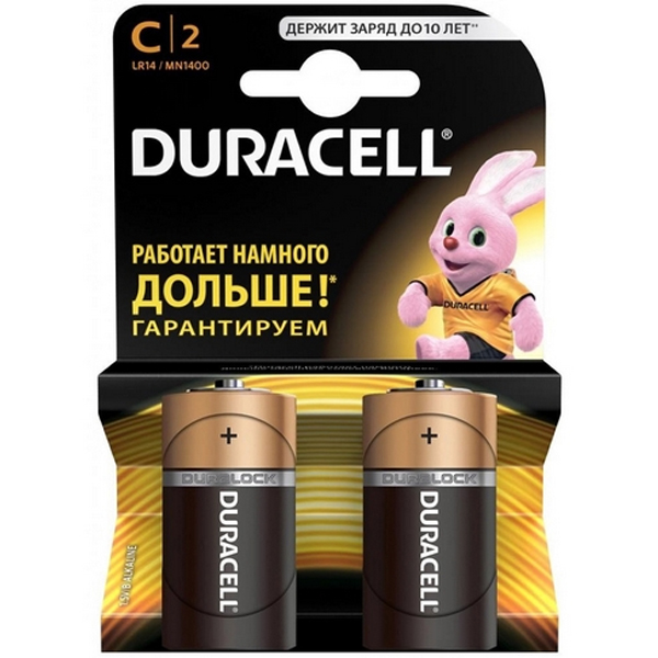 Батарейка Duracell C2