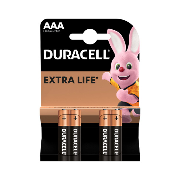 Duracell батарейкасы Basic AAA 4 дана