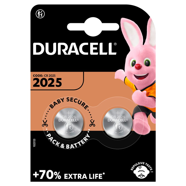 Батарейка Duracell 2025 2BL VENx