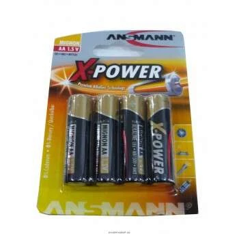 Батарейки ANSMANN Power-1.5V-AA-4шт