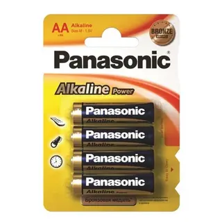 Panasonic батарейкасы Alkaline Power Promo pack AA4B (LR6REB/4BPS)