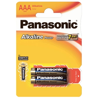 Panasonic батарейкасы LR03PPG/2BP