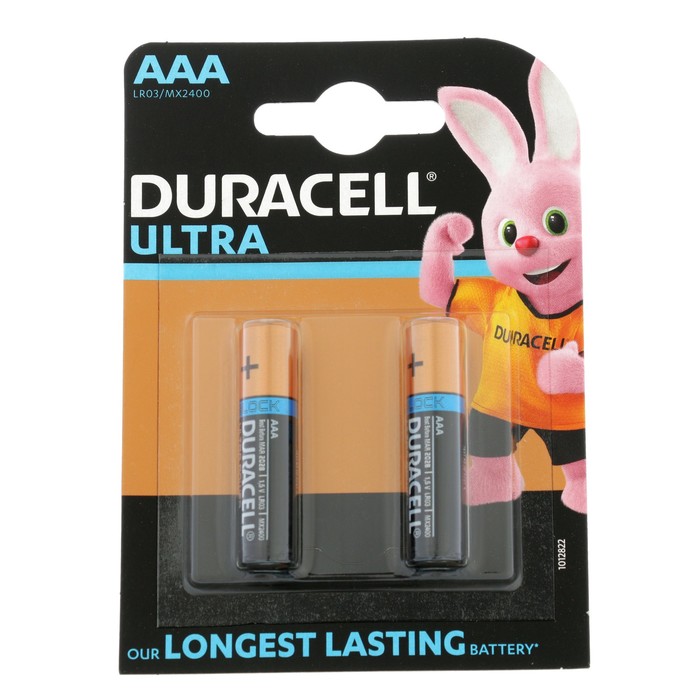 Duracell Ultra Power, AAA, LR03-4bl, 1.5 В алкалин батарейкасы, 2 дана. 