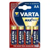 Батарейка VARTA Longlife Power Max Mignon 1.5V - LR6/ AA 4 шт в блистере LR6 Longlife - фото 2