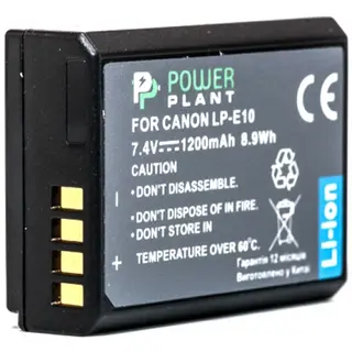 Аккумулятор PowerPlant Canon LP-E10 1200mAh DV00DV1304