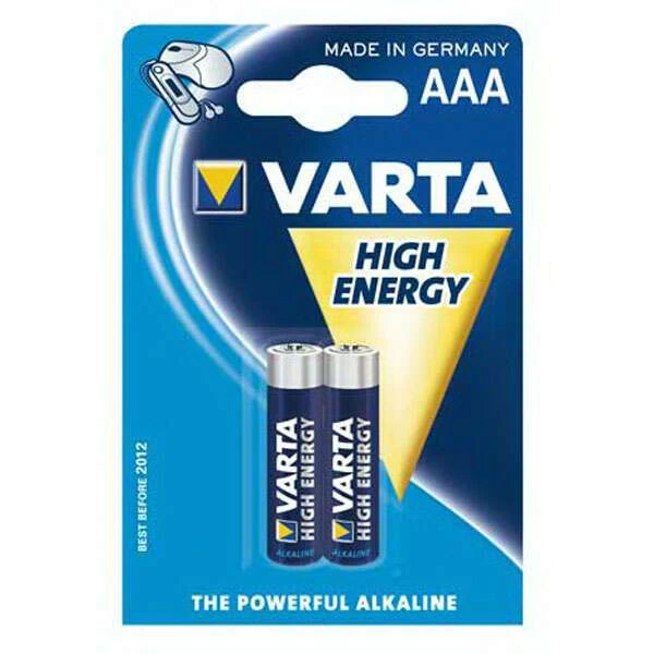 Батарейки VARTA Max-Tech Micro 1.5V-LR03/AAA (2 шт)