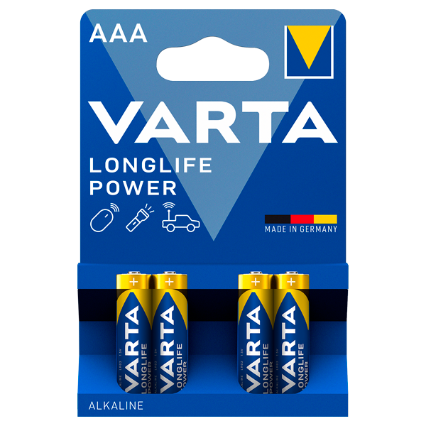 Батарейки Varta High Energy Micro 1.5V-LR03/AAA