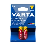 Батарейка VARTA Longlife Power Max Mignon 1.5V - LR6/AA 2 шт в блистере LR6/АА Longlife Power Max 2