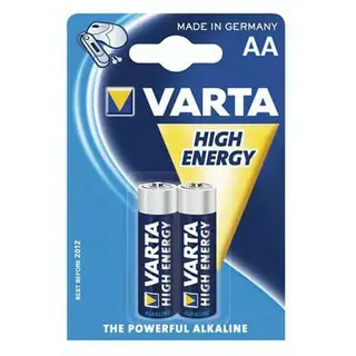 Батарейка VARTA Longlife Power Max Mignon 1.5V - LR6/AA 2 шт в блистере LR6/АА Longlife Power Max 2