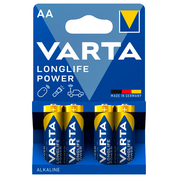 Батарейки VARTA High Energy Mignon 1.5V-LR6/AA (4 шт)
