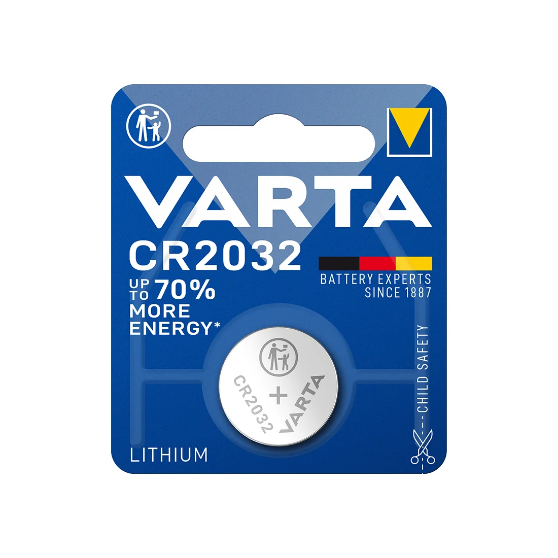 Батарейка VARTA Lithium CR2032 3V (1 шт) CR2032