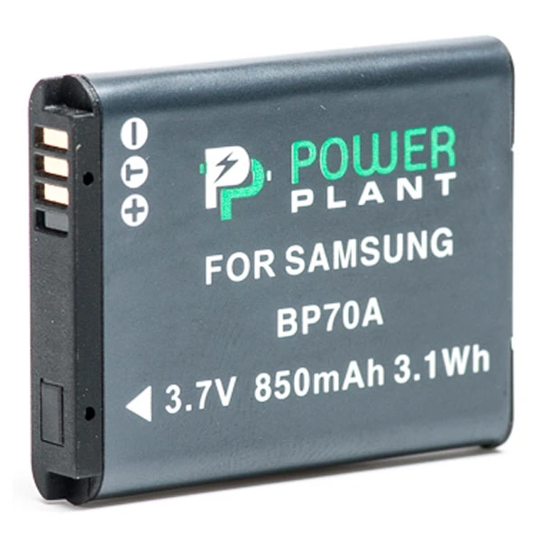 Аккумулятор PowerPlant Samsung BP70A 850mAh DV00DV1261