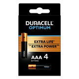 Батарейки Duracell Optimum AAA 4BKP CEE