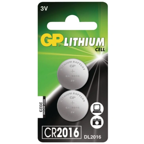 Батарейка GP 2016 2016-7CR2 блистер 2 шт