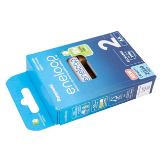 Аккумулятор Panasonic Eneloop BK-3MCDE/2BE / 2000 mAh AA BL2 - фото 4