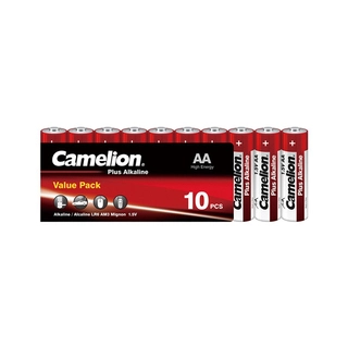 Батарейка CAMELION Plus Alkaline LR6-SP10-DA 10 шт. в плёнке 