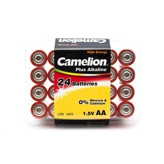Батарейка CAMELION Plus Alkaline LR6-PB24 24 шт. в упак. 