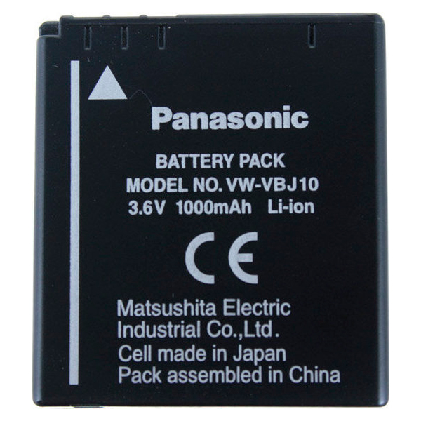 Panasonic батареясы VW-VBJ10E-K