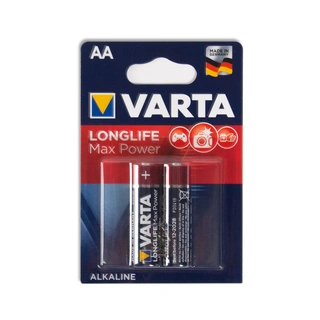 Батарейка VARTA Longlife Power Max Mignon 1.5V - LR6/AA 2 шт в блистере 