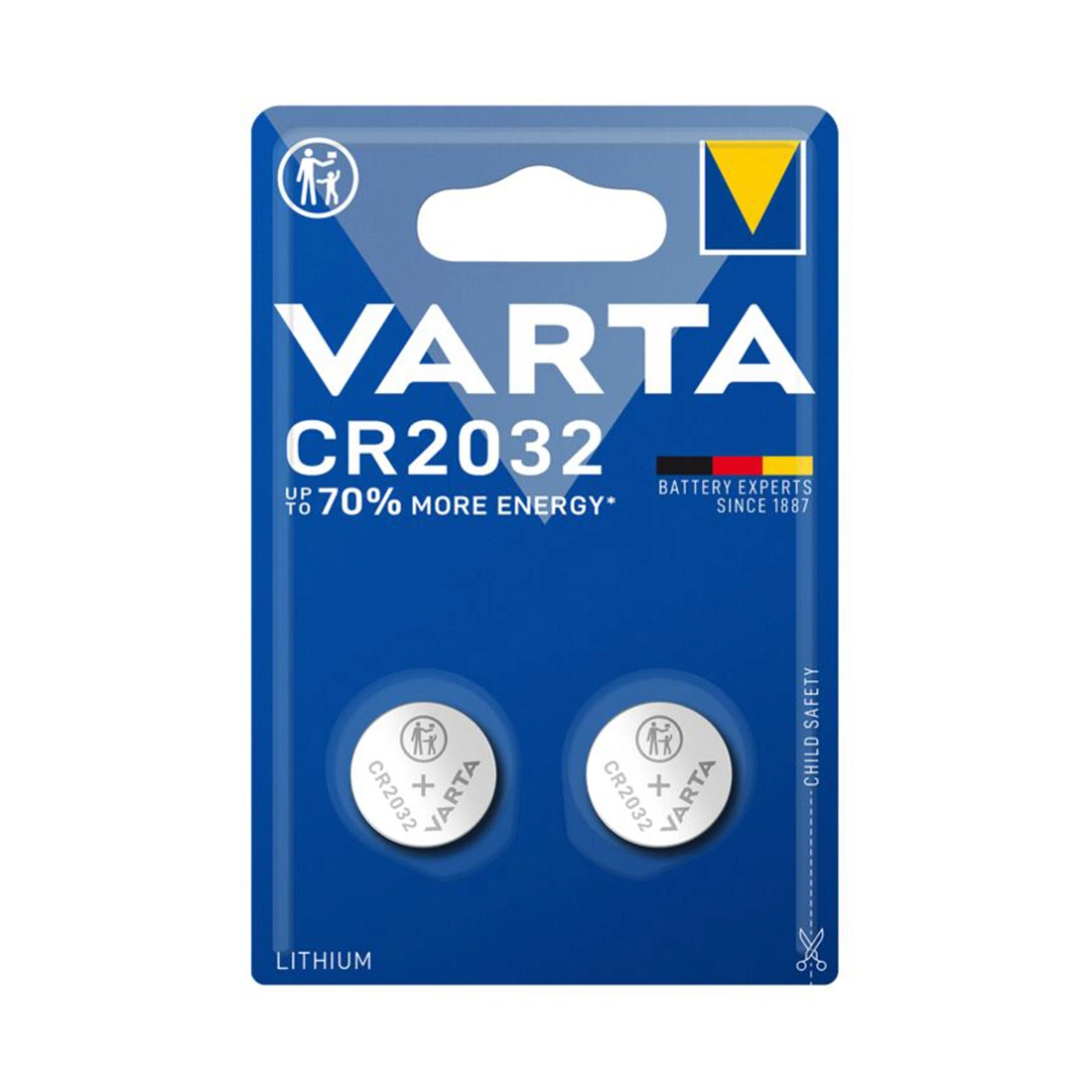 Батарейка VARTA Lithium CR2032 3V (2 шт) 