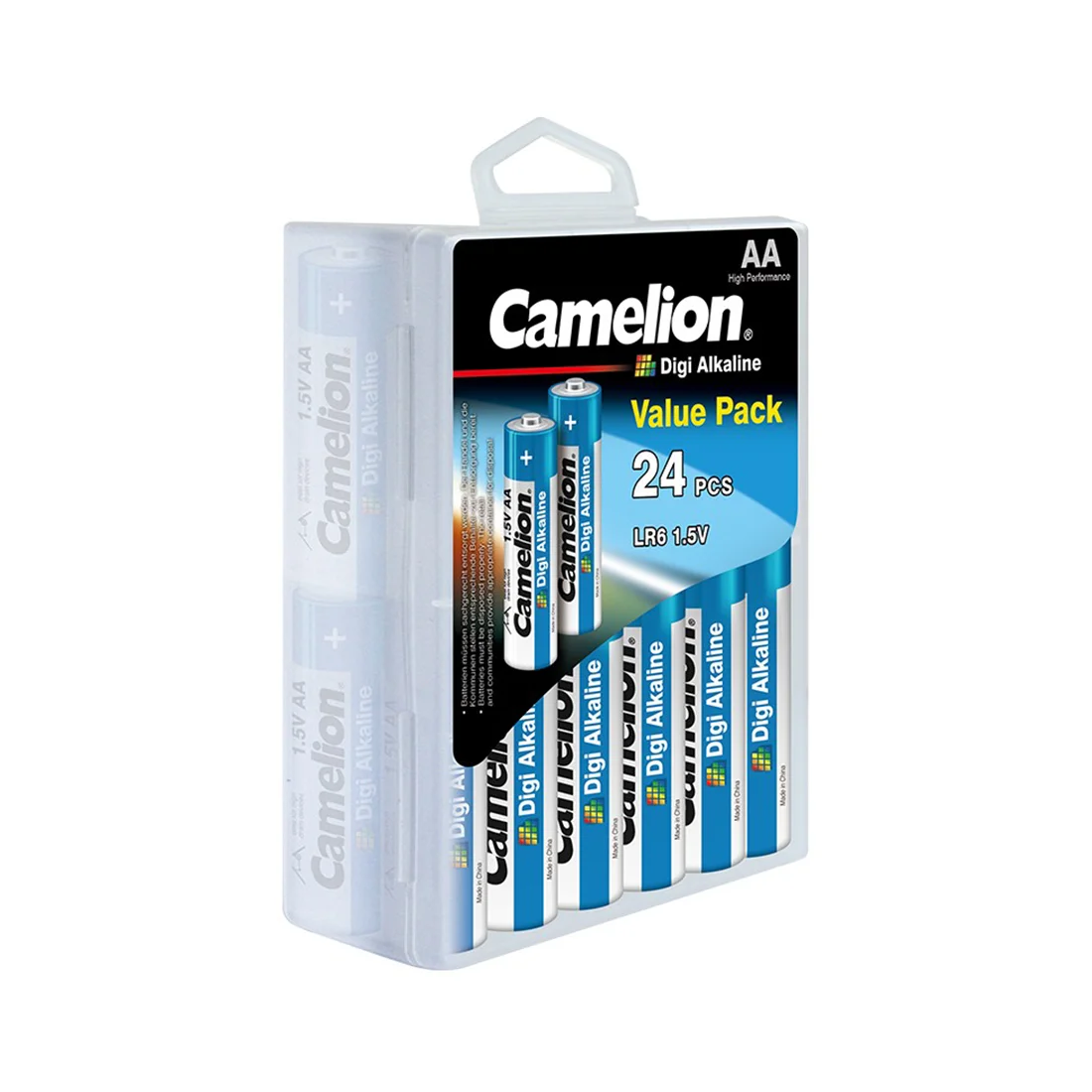 Батарейка CAMELION Digi Alkaline LR6-PBH24DG 24 шт. в упак. LR6-PBH24DG