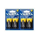 Батарейка VARTA Superlife Mono 1.5V - R20P/D 2 шт. в блистере R20P Superlife Mono - фото 2