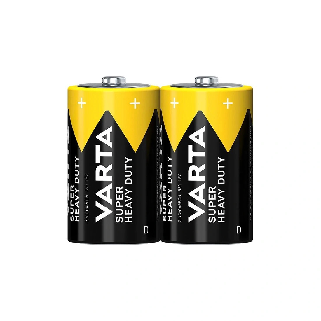 Батарейка VARTA Superlife Mono 1.5V - R20P/D 2 шт. в блистере R20P Superlife Mono - фото 4
