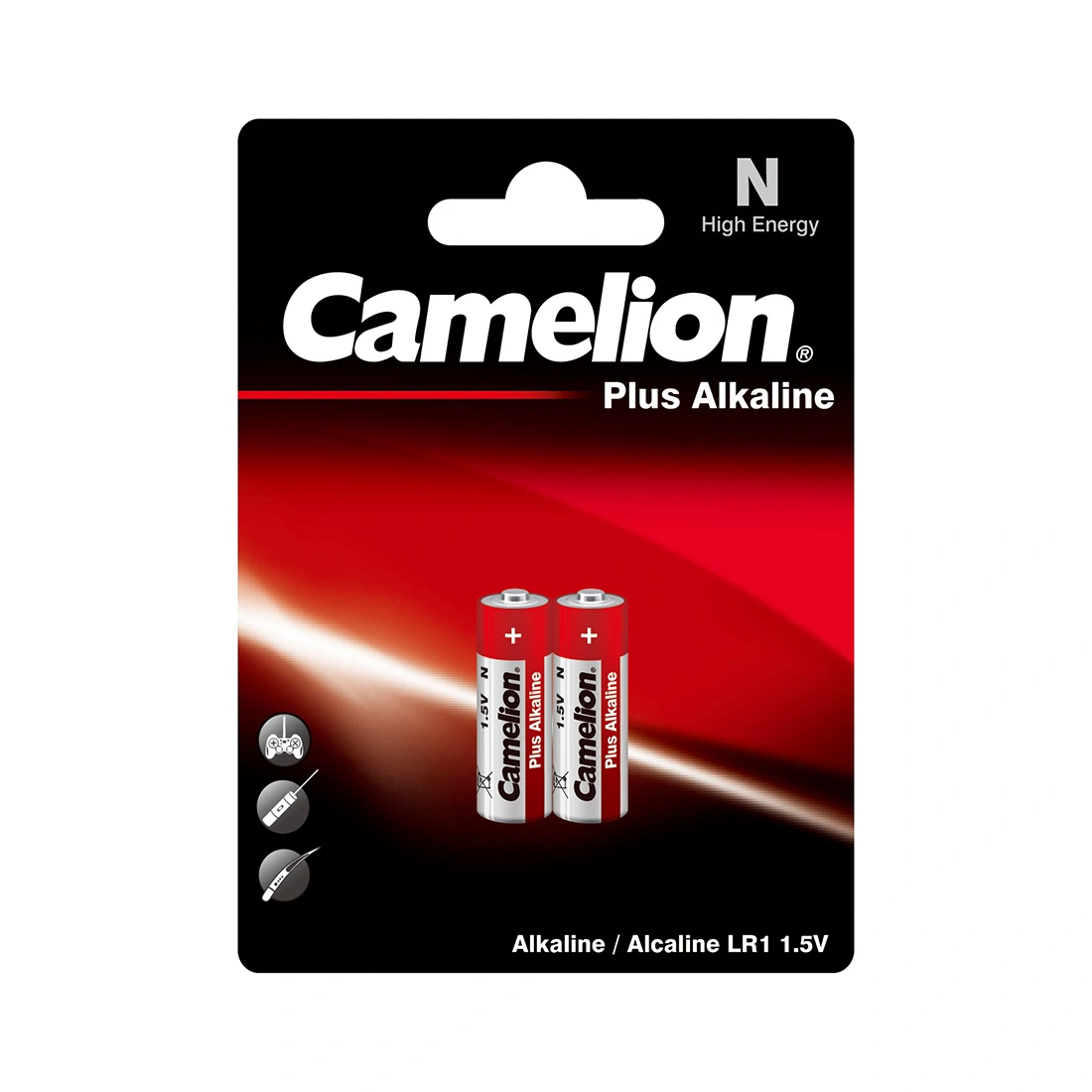 Батарейка CAMELION Plus Alkaline LR1-BP2 LR1-BP2