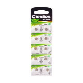 Батарейка CAMELION Alkaline AG1-BP10(0%Hg) 10 шт. в блистере AG1-BP10(0%Hg)