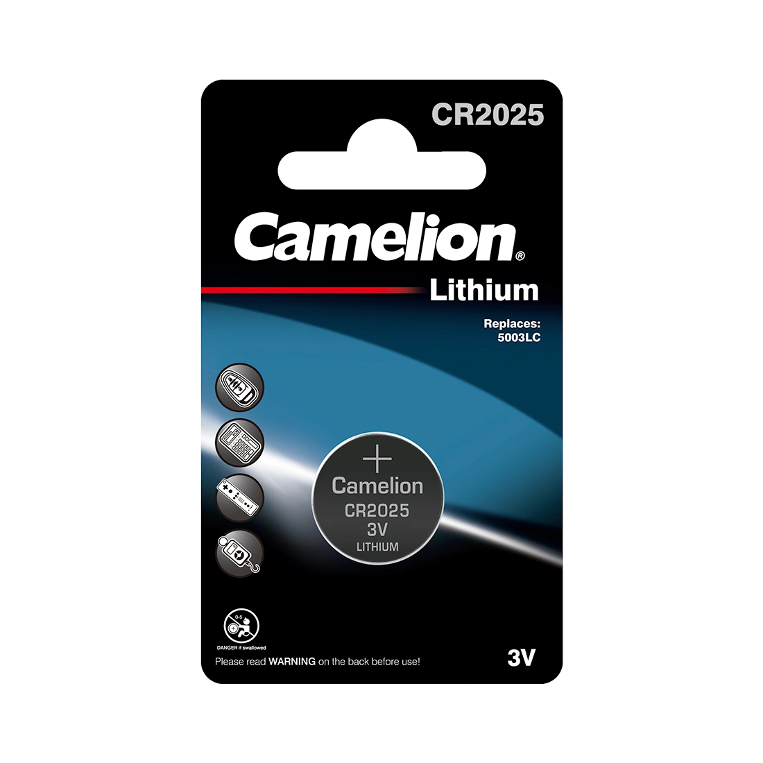 Батарейка CAMELION Lithium CR2025-BP1 CR2025-BP1
