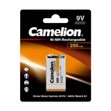 Аккумулятор CAMELION Rechargeable Ni-MH NH-9V200BP1 в блистере  - фото 2