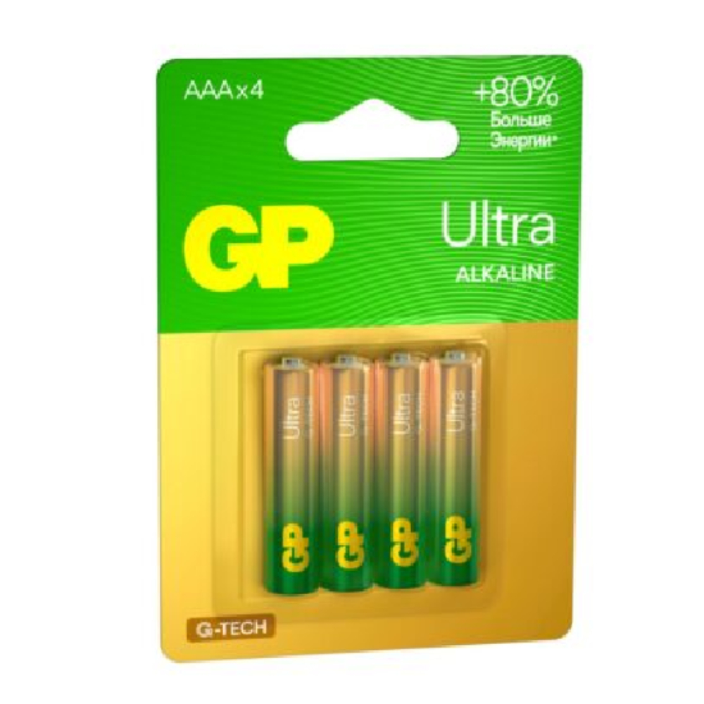 Батарейка GP Ultra 24AUA21-2CRSBC 4 шт - фото 2