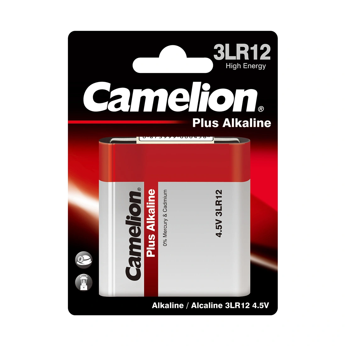 Батарейка CAMELION Plus Alkaline 3LR12-BP1 4.5V  - фото 2