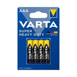 Батарейка VARTA Superlife (Super Heavy Duty) Micro 1.5V - R03P/AAA 4 шт. в блистере R03P Superlife