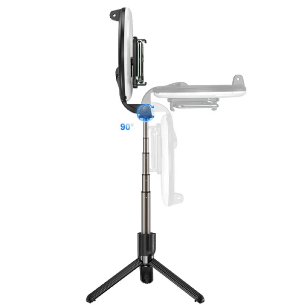 Кольцевая лампа Hoco LV03 Showfull чёрная - фото 6