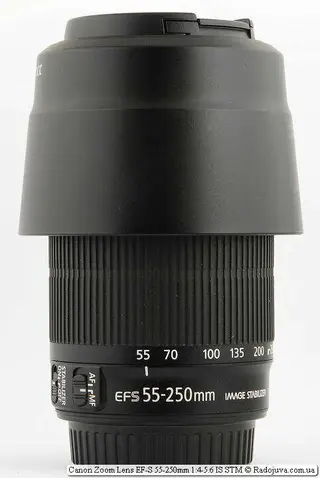 Фото объектив Canon EF-S 55-250mm f4-5.6 IS STM - фото 6