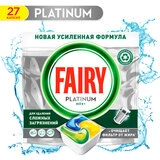 Средство для мытья посуды в капсулах Fairy Platinum Все в 1 27 шт - фото 2