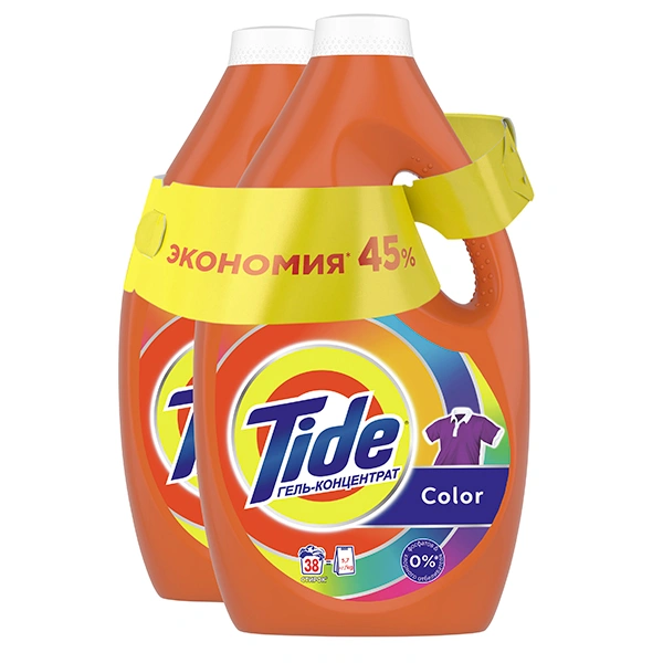 Гель для стирки Tide Color 2.47 л (2 шт)