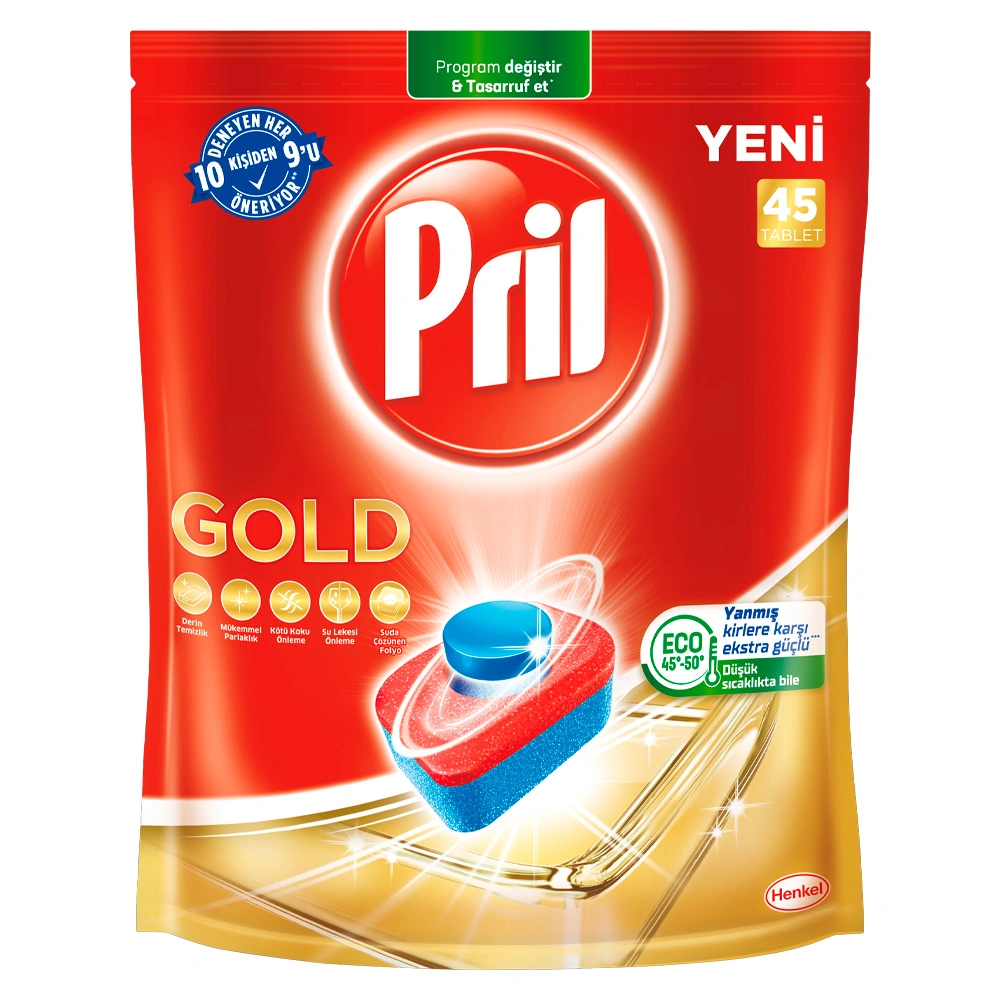 Средство для посудомоечных машин Pril Голд 45 таблеток